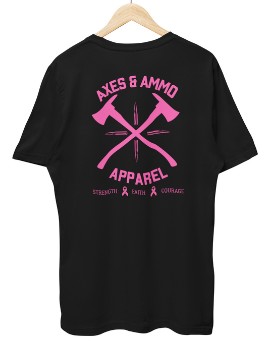Breast Cancer Awareness Logo Tee